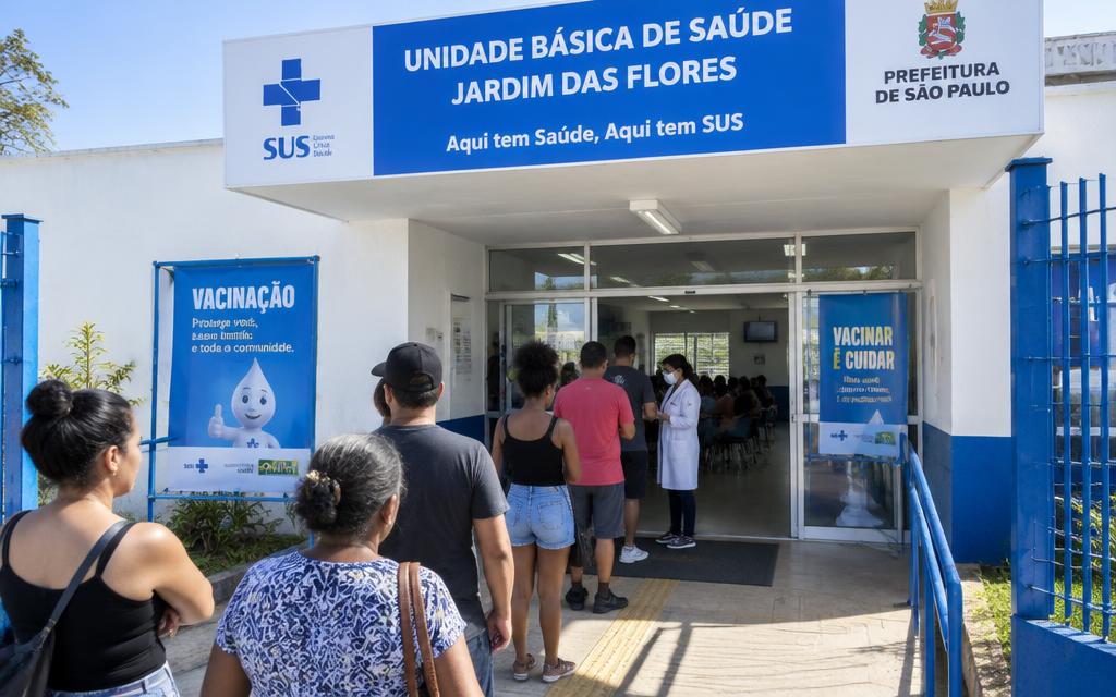 Posto de saúde amplia horário de vacinação